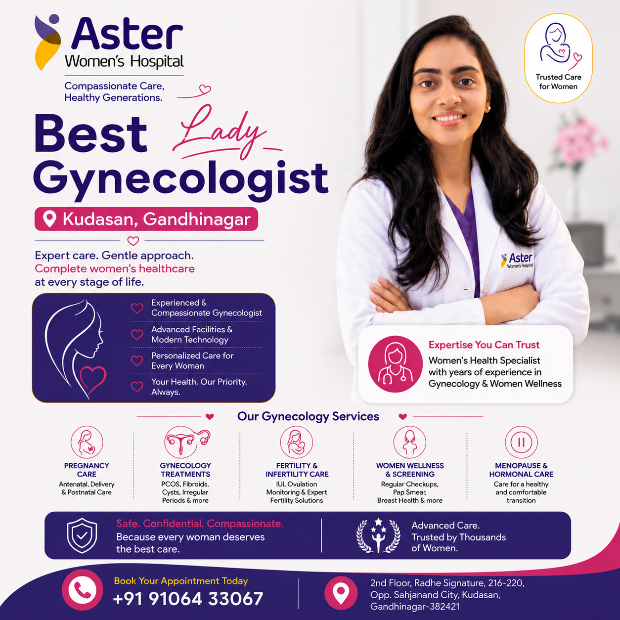 Gynecologist in Gandhinagar